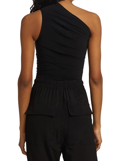 Shop Rick Owens Athena One-shoulder Tank Top In Throat