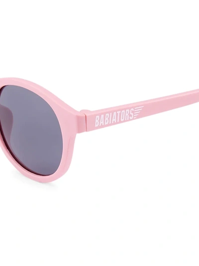 Shop Babiators Baby Girl's Original Keyhole Sunglasses In Pink