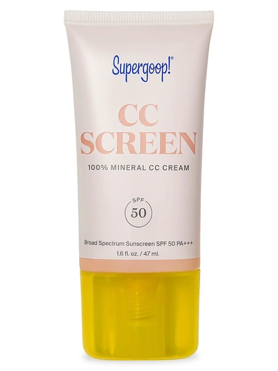 Shop Supergoop Women's Cc Screen 100% Mineral Cc Cream Spf 50 In 100c