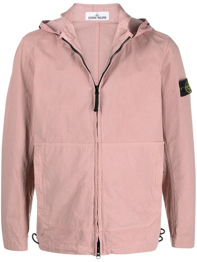 Stone Island Cordura Lightweight Jacket In Pink | ModeSens