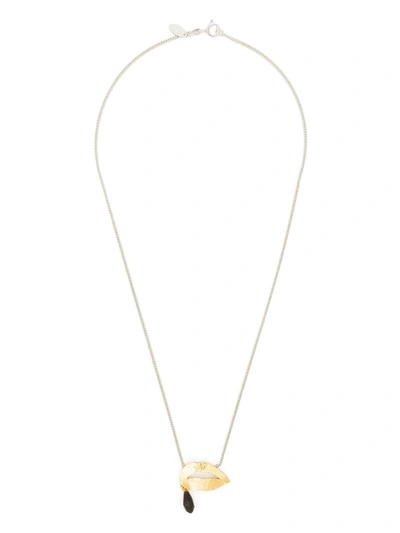 Shop Wouters & Hendrix Lips Pendant Necklace In Silver