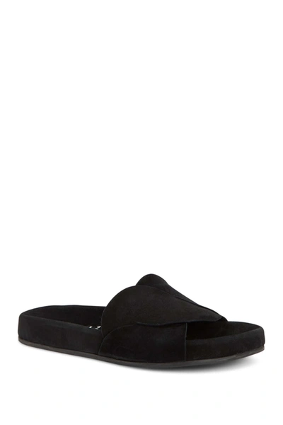 Shop Aquatalia Ivey Slide Sandal In Black