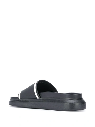 Shop Alexander Mcqueen Oversized Slides