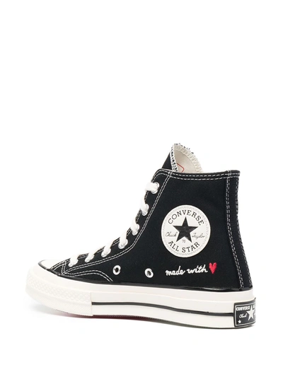 Shop Converse Love Thread Chuck 70 Sneakers In Black