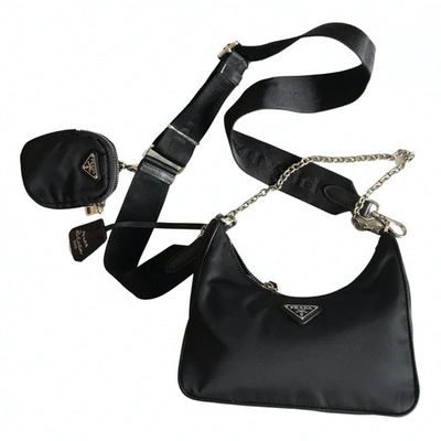 Pre-owned Prada Re-edition Black Handbag