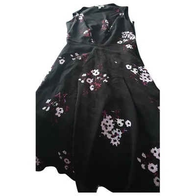 Pre-owned Erdem Silk Mid-length Dress In Brown