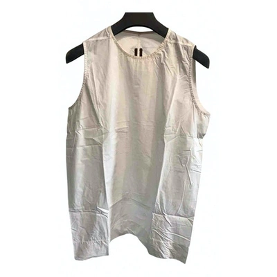 Pre-owned Rick Owens Shirt In White