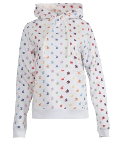 Shop Lhd X Adam Lippes Weed Hoodie, White