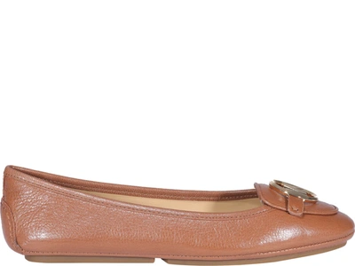 Shop Michael Michael Kors Lillie Loafers In Brown