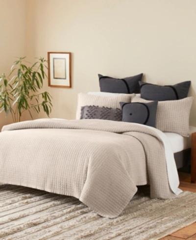 Shop Ed Ellen Degeneres Sleep Soft 3 Piece Full/queen Quilt Set Bedding In Natural