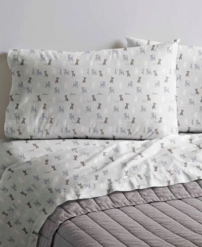 Shop Ed Ellen Degeneres Augie And Friends 3 Piece Twin Xl Sheet Set Bedding In Quill