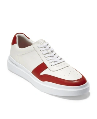 Shop Cole Haan Men's Grandpro Rally Court Sneaker Men's Shoes In White, Red