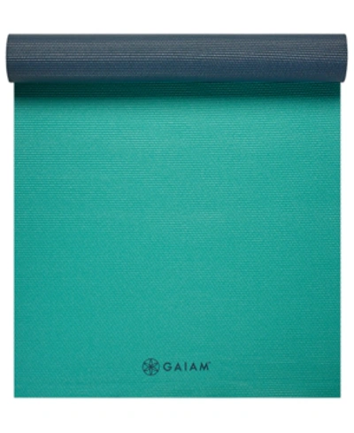 Shop Gaiam 6mm Yoga Mat In Viridian