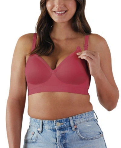 Bravado Designs Women's Plunge Nursing Bra In Lipstick