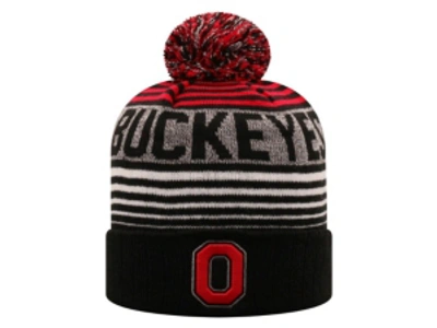 Shop Top Of The World Ohio State Buckeyes Overt Knit Hat In Red
