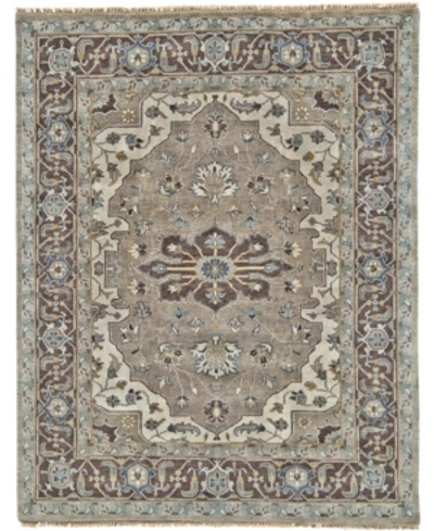 Shop Simply Woven Ustad R6112 Ivory 5'6" X 8'6" Area Rug