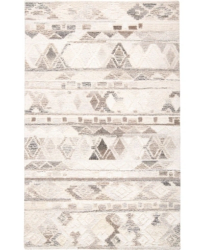 Shop Simply Woven Asher R8770 Brown 5' X 8' Area Rug