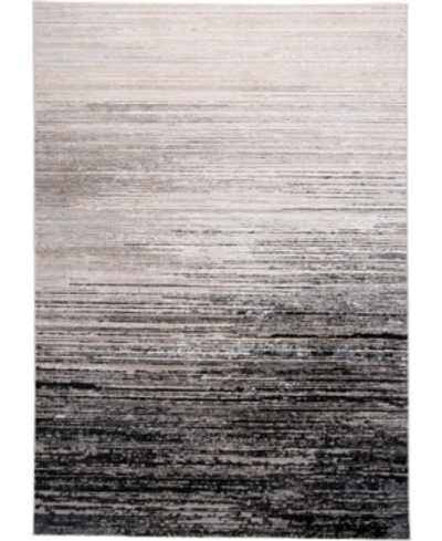 Shop Simply Woven Micah R3337 Black 5' X 8' Area Rug