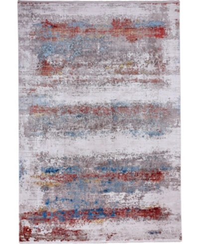 Simply Woven Cadiz R3902 Multi 4'10" X 7'10" Area Rug In Multi