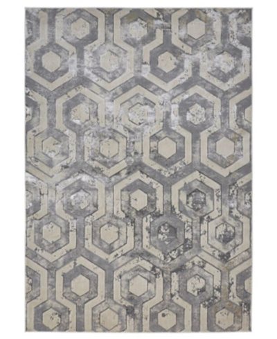 Shop Simply Woven Micah R3046 Beige 6'7" X 9'6" Area Rug