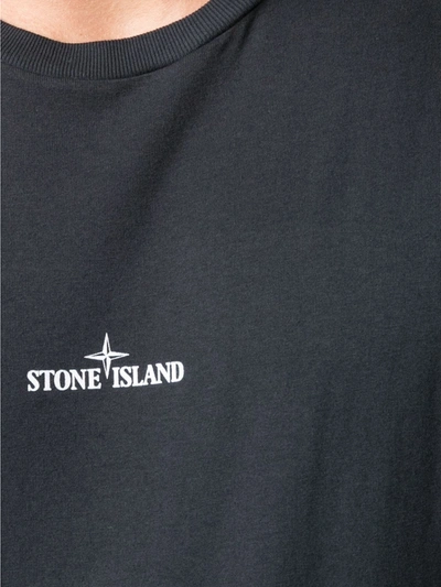 Shop Stone Island Cotton T-shirt