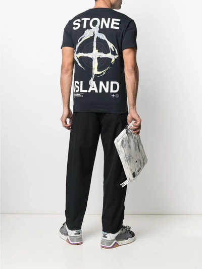 Shop Stone Island Cotton T-shirt