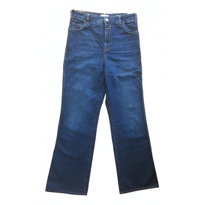 Pre-owned Closed Blue Cotton Jeans