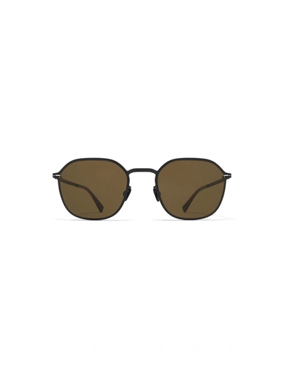 Shop Mykita Lite Sun Felix Sunglasses In Black