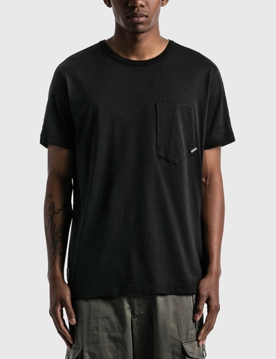 Shop Stone Island Shadow Project Printed Catch Pocket T-shirt In Black