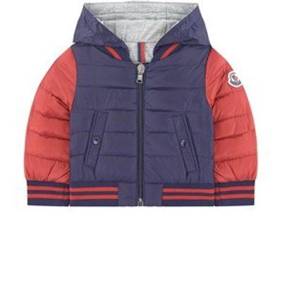 Shop Moncler Kids In Blue