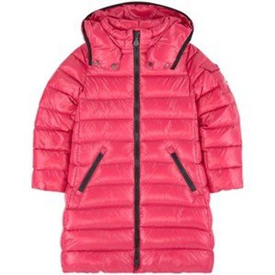Shop Moncler Pink Moka Coat