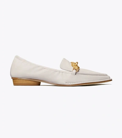 Shop Tory Burch Jessa Pointy-toe Loafer In Feather White / Feather White