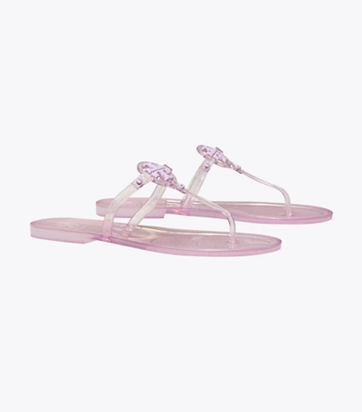 Tory Burch Mini Miller Jelly Thong Sandals In Lilac | ModeSens