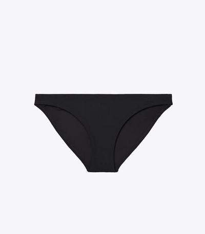 Shop Tory Burch Solid Hipster Bikini Bottom In Black