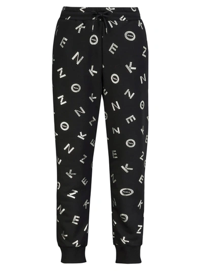 Shop Kenzo Kids Sweatpants For Girls In Black
