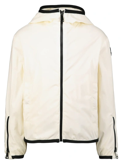 Shop Moncler Kids Jacket Breanna Jacket For Girls In White