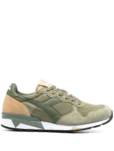 Shop Diadora Trident 90 C Sw Trainers In Green