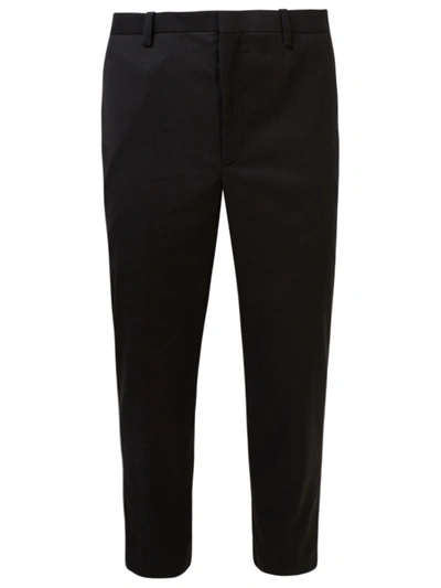 Shop Neil Barrett Black Polyester Pants