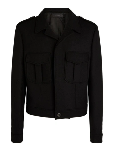 Shop Amiri Cadet Jacket In Black