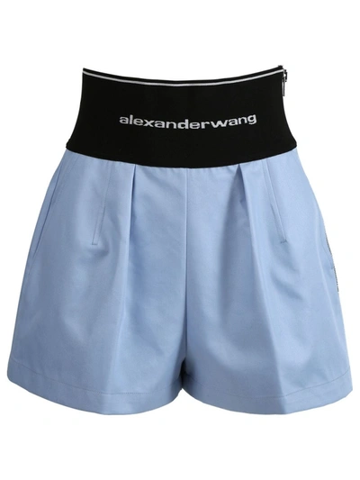 Shop Alexander Wang Safari Short, Black In Blue