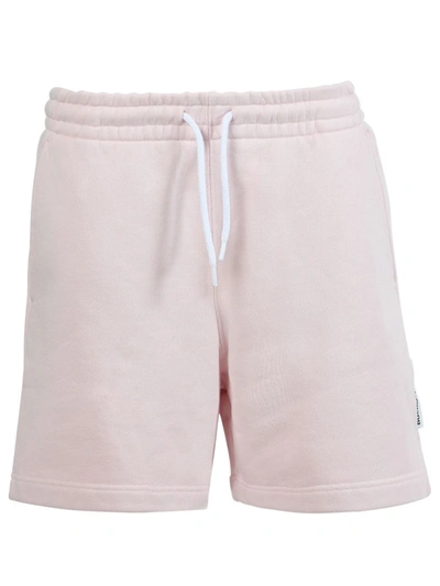 Shop Alexander Wang Garment Washed Terry Shorts In Pink