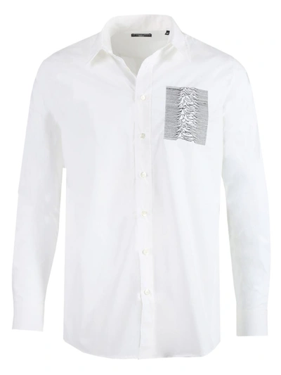 Shop Raf Simons Archive Redux Joy Divison Button Down In White