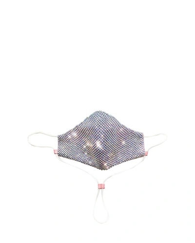 Shop Weat Fashion Mask - Rainbow Crystal In Multicolor