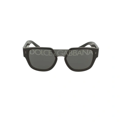 Shop Dolce & Gabbana Sunglasses 4356 Sole In Black