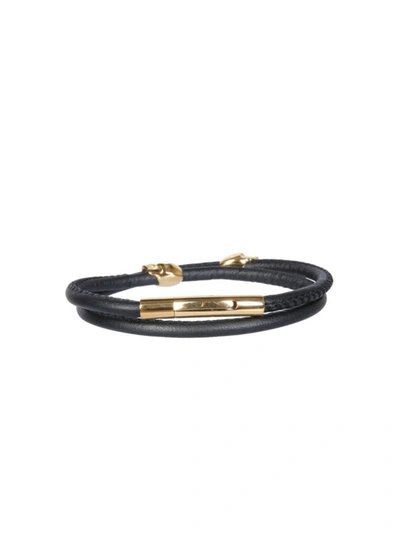 Shop Northskull Black Leather Bracelet