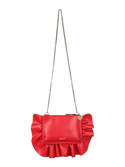Shop Red Valentino Red Leather Shoulder Bag