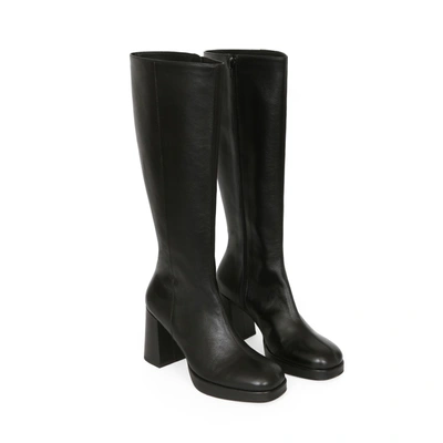 Musier Paris High Boots Mia In Black | ModeSens