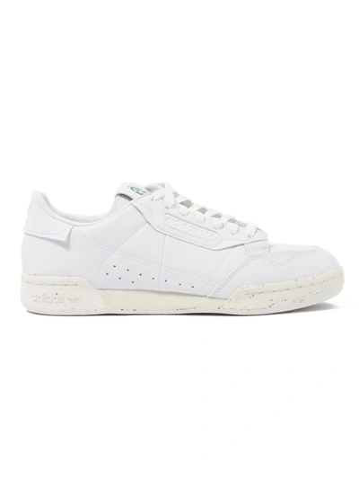 Shop Adidas Originals Continental 80 Sneakers In White Leather