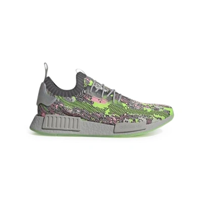 Shop Adidas Originals Nmd R1 Primeknit (grey/hyper Pop)