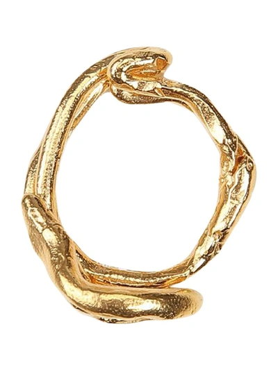 Shop Alighieri Twist Ring In Gold